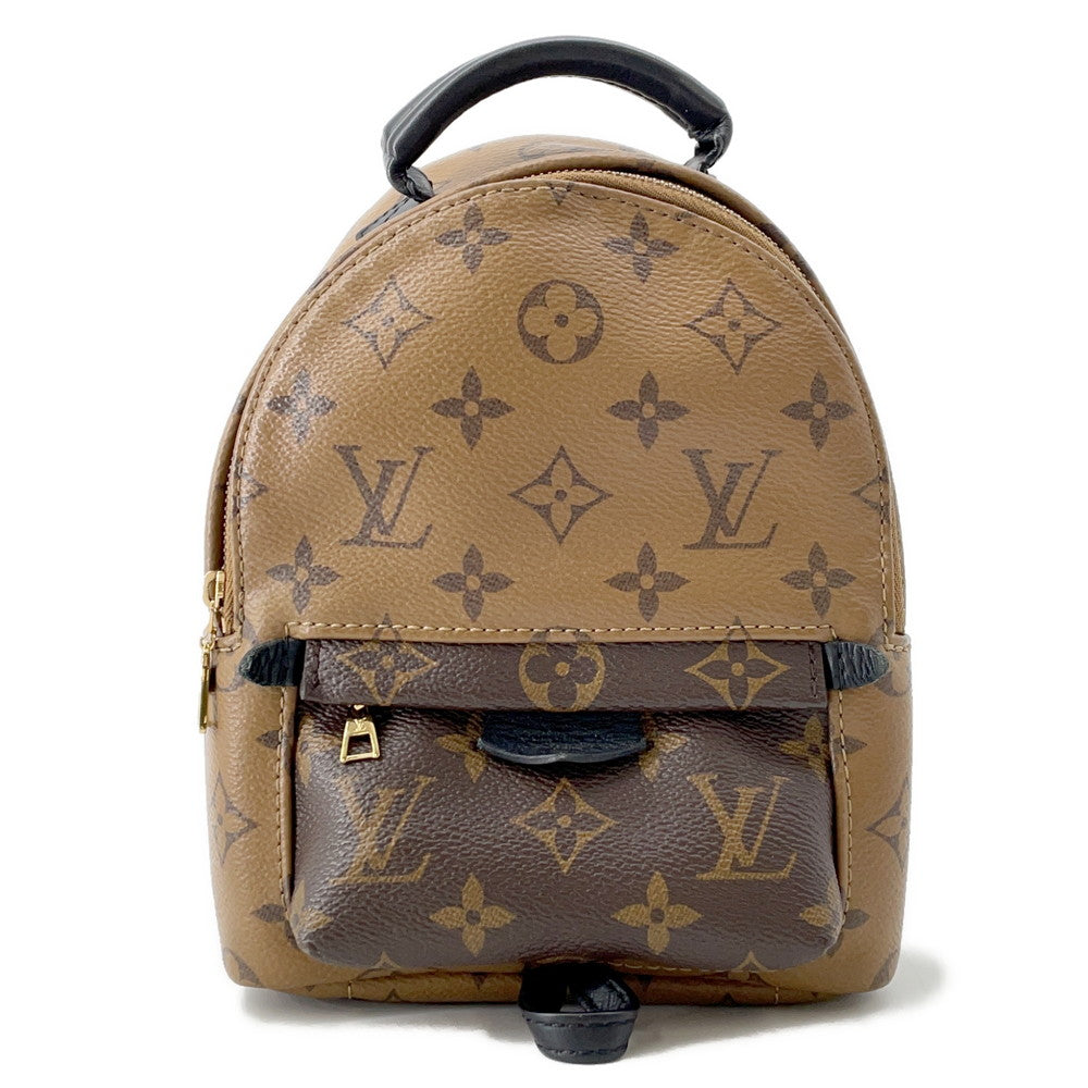 LOUIS VUITTON Palm Springs Backpack NoirM44872 Monogram Monogram Reverse Canvas Size MINI