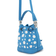 将图像加载到图库查看器中，LOUIS VUITTON LV × YK Nano Noe Blue/WhiteM81985 Monogram Empreinte Leather Infinity Dot
