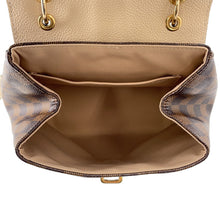 将图像加载到图库查看器中，LOUIS VUITTON Clapton Backpack BeigeN42259 Damier Ebene Canvas
