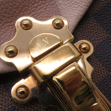 将图像加载到图库查看器中，LOUIS VUITTON Clapton Backpack BeigeN42259 Damier Ebene Canvas
