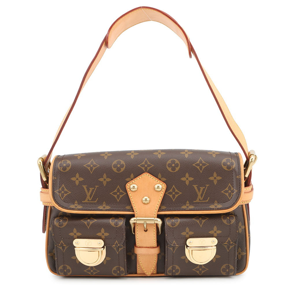 LOUIS VUITTON Hudson BrownM40027 Monogram Size PM