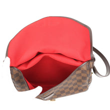 将图像加载到图库查看器中，LOUIS VUITTON Saumur RedN48081 Damier Ebene Canvas Size 30

