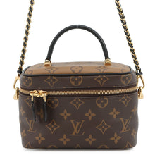将图像加载到图库查看器中，LOUIS VUITTON Vanity NV NoirM45165 Monogram Monogram Reverse Canvas Size PM
