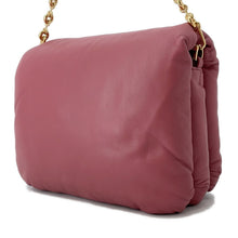 将图像加载到图库查看器中，LOEWE Puffer Goya Shoulder Bag PinkAP40P41X01 Lambskin
