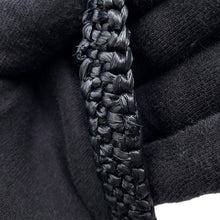 将图像加载到图库查看器中，PRADA Crochet Tote Bag Black1BG494 Straw

