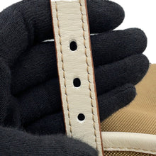 Load image into Gallery viewer, PRADA Logo Jacquard Backpack Beige1BZ006 Canvas
