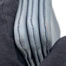 将图像加载到图库查看器中，CELINE Trio Shoulder Bag Gray171453 Leather Size Large
