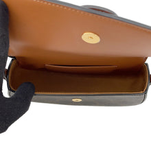 将图像加载到图库查看器中，CELINE Triomphe Tabu SLG 2WAY Clutch Shoulder Bag Tan10I592 PVC Leather
