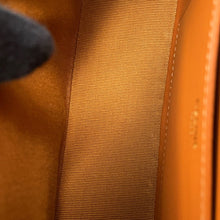 将图像加载到图库查看器中，CELINE Triomphe Tabu SLG 2WAY Clutch Shoulder Bag Tan10I592 PVC Leather
