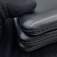 将图像加载到图库查看器中，CELINE Trio Shoulder Bag Black171453 Lambskin Size Large
