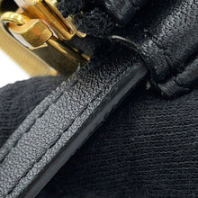 将图像加载到图库查看器中，CELINE Trio Shoulder Bag Black171453 Lambskin Size Large
