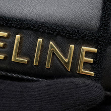 将图像加载到图库查看器中，CELINE Mono Chrome ChainShoulder Bag Black111273FCK Leather
