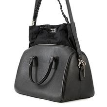 将图像加载到图库查看器中，Maison Margiela Maison Margiela 5AC 3WAY Travel Bag BlackS56WD0025 Leather Nylon
