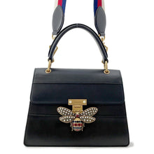 Load image into Gallery viewer, GUCCI Queen Margaret 2WAY Shoulder Bag Black476541 Leather
