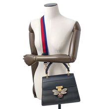 Load image into Gallery viewer, GUCCI Queen Margaret 2WAY Shoulder Bag Black476541 Leather

