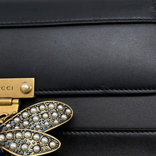 Load image into Gallery viewer, GUCCI Queen Margaret 2WAY Shoulder Bag Black476541 Leather

