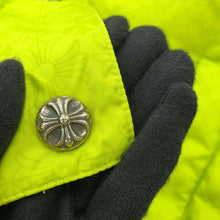 将图像加载到图库查看器中，CHROME HEARTS STIFF CH Plus Cropped Down Jacket Size XS Neon Yellow Polyester100%
