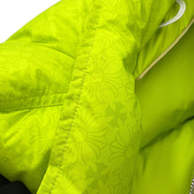 将图像加载到图库查看器中，CHROME HEARTS STIFF CH Plus Cropped Down Jacket Size XS Neon Yellow Polyester100%
