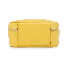 将图像加载到图库查看器中，CHANEL Top handle 2-way vanity bag YellowA07060 Caviar Leather
