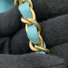 将图像加载到图库查看器中，CHANEL Matelasse Drawstring 2WAY ChainShoulder Bag PowderBlue Lambskin
