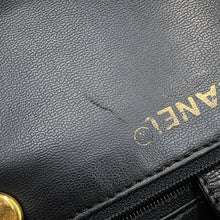将图像加载到图库查看器中，CHANEL Top handle 2-way vanity bag BlackA07061 Caviar Leather

