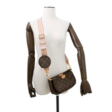 将图像加载到图库查看器中，LOUIS VUITTON Multi Pochette Accessoires Rose claireM44840 Monogram
