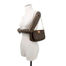 将图像加载到图库查看器中，LOUIS VUITTON Multi Pochette Accessoires Rose claireM44840 Monogram
