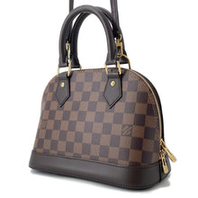 将图像加载到图库查看器中，LOUIS VUITTON Alma RedN41221 Damier Ebene Canvas Size BB
