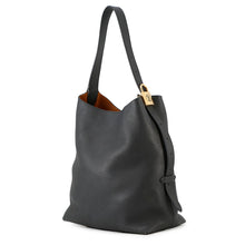 将图像加载到图库查看器中，LOUIS VUITTON Lowkey Hobo NoirM24856 Grained Calf Leather Size MM
