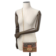 将图像加载到图库查看器中，LOUIS VUITTON Portefeuille・Dauphine NoirM68746 Monogram/Monogram Reverse Canvas
