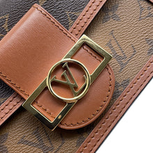 将图像加载到图库查看器中，LOUIS VUITTON Portefeuille・Dauphine NoirM68746 Monogram/Monogram Reverse Canvas
