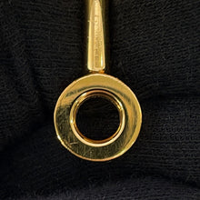 将图像加载到图库查看器中，HERMES Kelly Sellier Black Epsom Size 28
