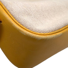 将图像加载到图库查看器中，HERMES Sako Jaune/Natural Toile H Courchevel
