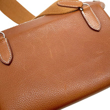 Load image into Gallery viewer, HERMES Videpoches Shoulder Bag Fauve Barenia Leather Fauve
