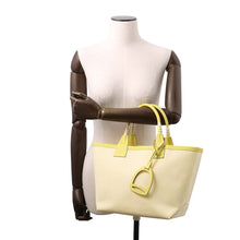 Load image into Gallery viewer, HERMES Steeple Lime Toile H Swift Leather Size 25
