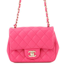 将图像加载到图库查看器中，CHANEL Matelasse Single Flap ChainShoulder PinkA35200 Lambskin Size 17
