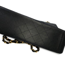 Load image into Gallery viewer, CHANEL Matelasse Single Flap ChainShoulder BlackA04412 Lambskin Size 33

