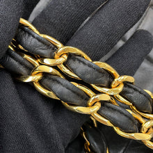 Load image into Gallery viewer, CHANEL Matelasse Single Flap ChainShoulder BlackA04412 Lambskin Size 33
