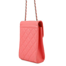 Load image into Gallery viewer, CHANEL Matelasse phone case Pink Leather
