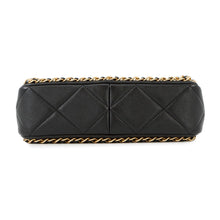 将图像加载到图库查看器中，CHANEL Matelasse Flap Shoulder BlackAS5089 Lambskin
