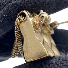 Load image into Gallery viewer, CHANEL Matelasse bag motif brooch Champagne Gold Metal
