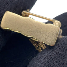 Load image into Gallery viewer, CHANEL Matelasse bag motif brooch Champagne Gold Metal
