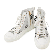 Load image into Gallery viewer, LOUIS VUITTON Stellar Line High-Top Sneakers White Mesh Rubber Size 38
