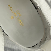 将图像加载到图库查看器中，LOUIS VUITTON Stellar Line High-Top Sneakers White Mesh Rubber Size 38
