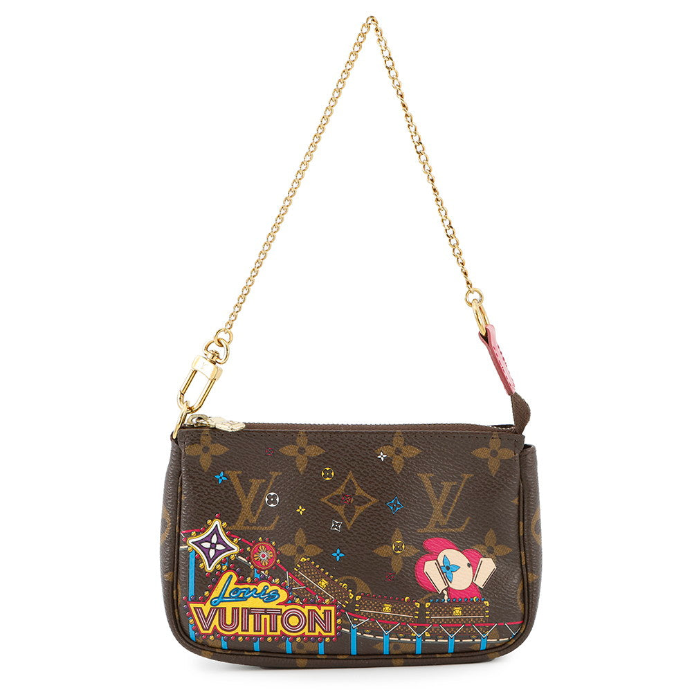 LOUIS VUITTON Mini Pochette Accessoires PinkM69752 Monogram Vivienne