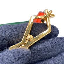 将图像加载到图库查看器中，GUCCI Diana 2WAYBag Orange/Beige702721 Leather Size Small
