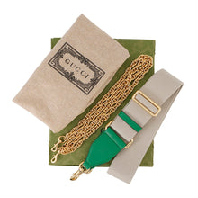 将图像加载到图库查看器中，GUCCI GGMatelasse 2WAYBag Green702251 Leather
