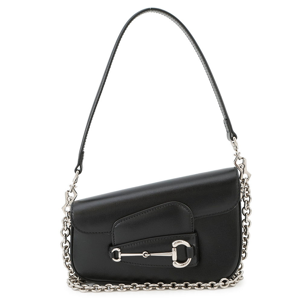 GUCCI GUCCI Horsebit1955 2WAYBag Black774209 Leather Size Mini