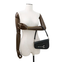 将图像加载到图库查看器中，GUCCI GUCCI Horsebit1955 2WAYBag Black774209 Leather Size Mini
