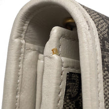 Load image into Gallery viewer, GUCCI Horsebit 1955 Chain Wallet Beige/White621888 PVC/Leather
